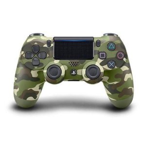 Controle de PS4 Sony Verde camuflado