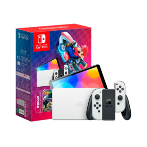 Console Nintendo Switch Edição OLED + Mario Kart 8 Deluxe