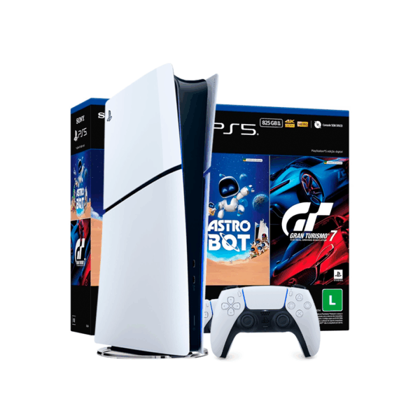 Console Playstation 5 Slim Digital Edição Astro Bot + Gran Turismo 7